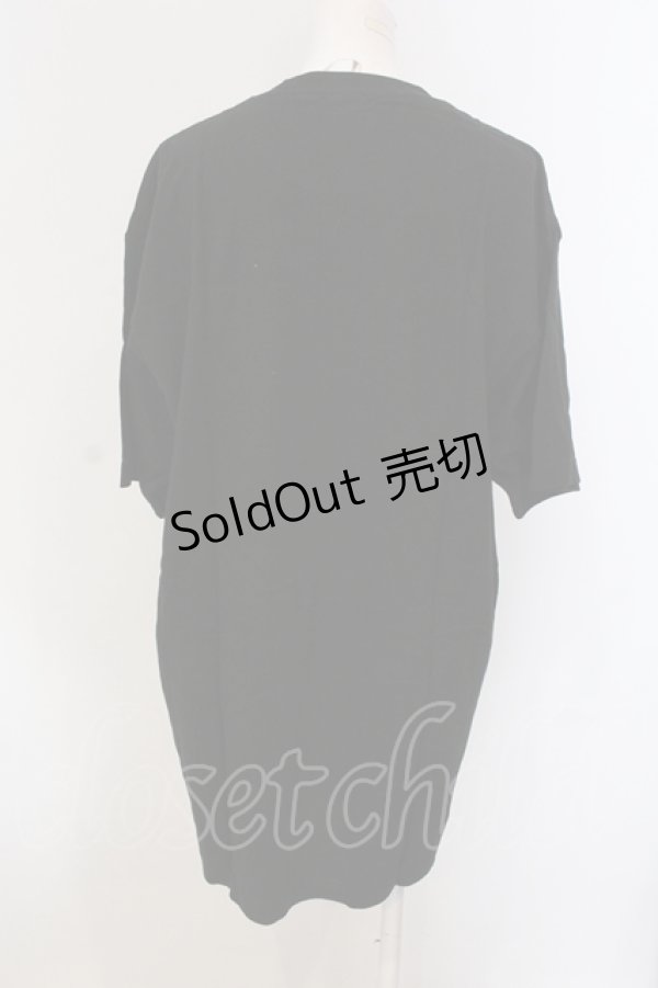 画像2: NieR Clothing / KINGシエル BIG SIZE CUTSEW Tシャツ XL ブラック O-25-05-17-023-PU-TO-IG-OS (2)