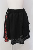 画像1: NieR Clothing / 2WAY SKIRT【RED CHECKERED】  ブラック×レッド O-25-05-17-026-PU-SK-IG-OS (1)
