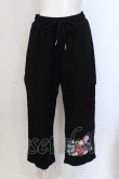 画像1: NieR Clothing / 4POCKET SWEAT CARGO PANTS パンツ  ブラック O-25-05-17-003-PU-PA-IG-OS (1)