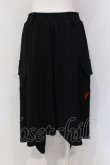 画像3: NieR Clothing / Dカン&ハトメ付きASYMMETRY SKIRT  ブラック O-25-05-17-028-PU-SK-IG-OS (3)