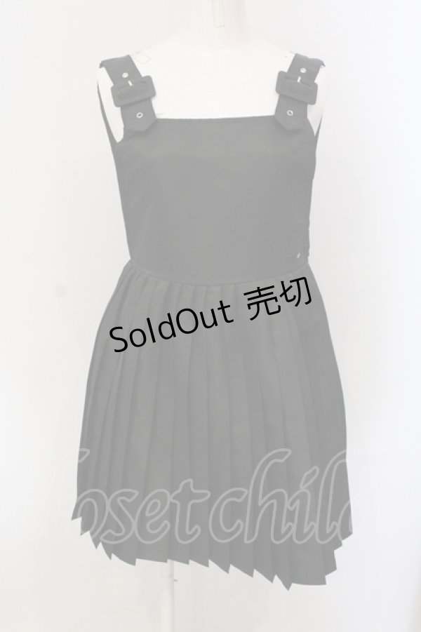 画像1: epine / epine label pleats onepiece nylon black ワンピース  ブラック O-25-05-17-029-LO-OP-IG-OS (1)