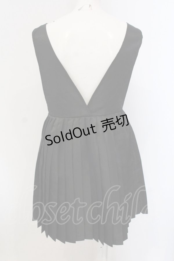 画像3: epine / epine label pleats onepiece nylon black ワンピース  ブラック O-25-05-17-029-LO-OP-IG-OS (3)