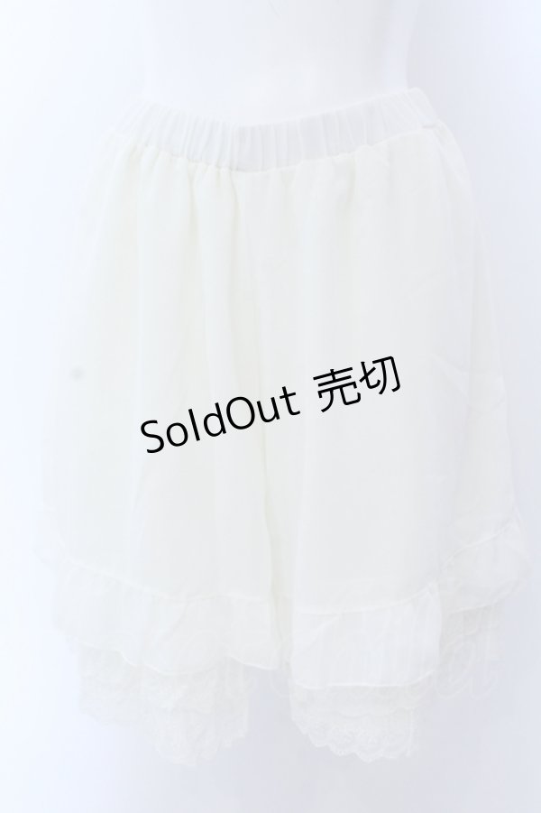 画像1: axes femme / ペチパンツ M キナリ O-25-05-18-001-AX-PA-OW-OS (1)