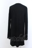 画像3: BPN FOR MEN / カットオフカーディガン M ブラック O-25-05-18-051-GO-TO-OW-OS (3)