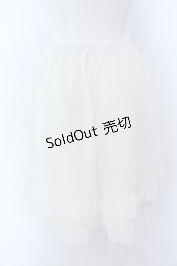 画像2: axes femme / ペチパンツ M キナリ O-25-05-18-001-AX-PA-OW-OS (2)