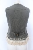 画像3: axes femme / 花刺繍3Bベスト M チャコールグレー O-25-05-18-080-AX-TO-OW-OS (3)