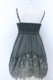 画像3: axes femme / 裾刺繍キャミチュニック M グリーン O-25-05-18-090-AX-TO-OW-OS (3)