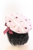 画像2: Amavel / Nounours Chocolatoryベレー帽  ピンク O-25-05-18-099-CA-AC-OW-OS (2)