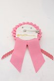 画像2: Royal Princess Alice / ショコラ キャット・飴ノ森ふみかコラボ　ロゼット  ピンク O-25-05-18-103-LO-AC-OW-OS (2)