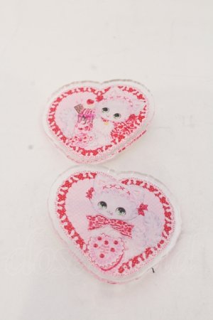 画像: Royal Princess Alice / ショコラ　キャット・飴ノ森ふみかコラボアクリルクリップセット  ピンク/ねこ O-25-05-18-106-LO-AC-OW-OS