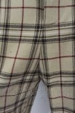 画像2: axes femme / 椿加工レースアップパンツ M キャメル O-25-05-18-002-AX-PA-OW-OS (2)