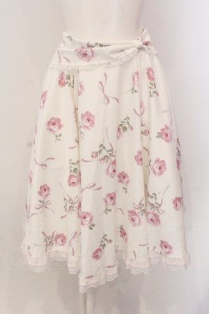 画像: mellfy memory / Hug me Sweet Rose スカート S LONG シロ O-25-05-19-066-LO-SK-IG-OS