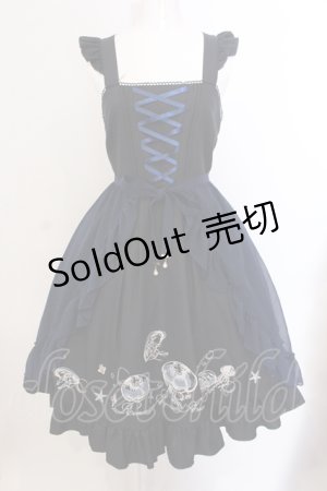 画像: Amavel / Jerryfish Aquariumジャンパースカート  クロ O-25-05-19-074-CA-OP-IG-OS