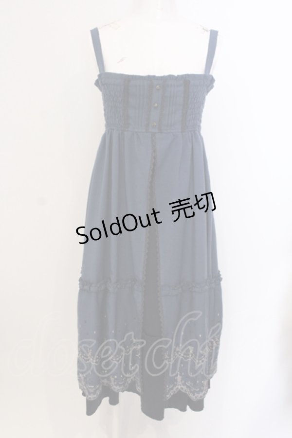 画像1: axes femme / 2Wayワンピース M ブルー O-25-05-19-080-AX-OP-IG-OS (1)