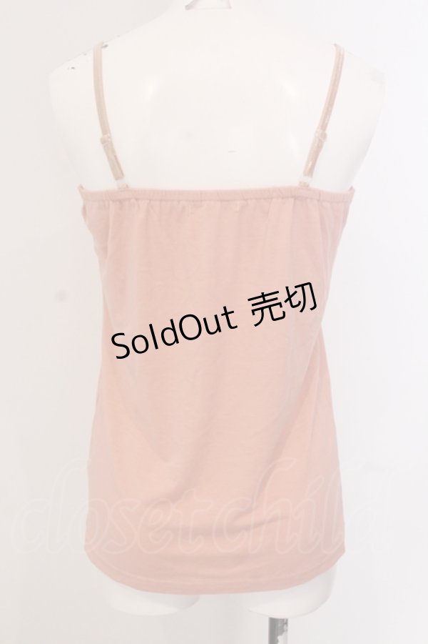 画像3: axes femme / ビジュー使いキャミソール M ピンク O-25-05-19-009-AX-TO-OW-OS (3)