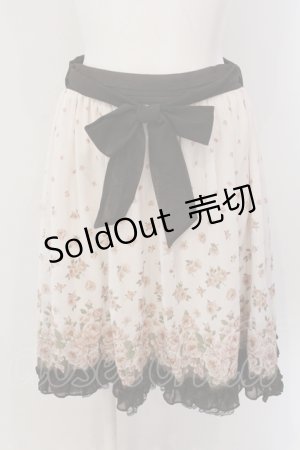 画像: axes femme / 花柄スカート M キナリ O-25-05-19-038-AX-SK-OW-OS