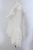 画像2: axes femme / レース袖フリルボレロ M シロ O-25-05-20-033-AX-TO-OW-OS (2)