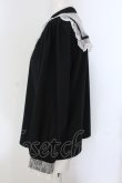 画像3: Rojita / 三角衿ブラウス F クロ×シロ O-25-05-20-020-LO-BL-OW-OS (3)