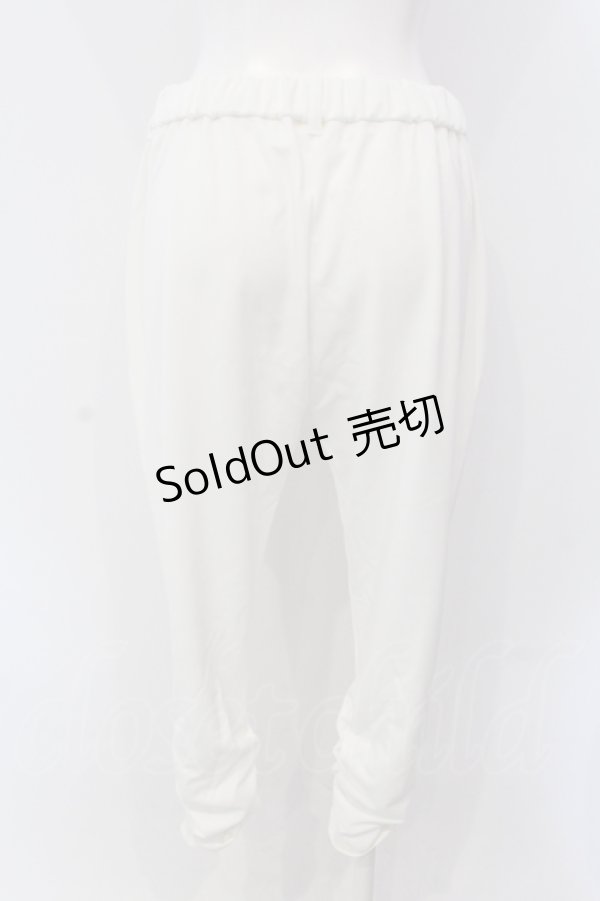 画像3: INGEBORG / 裾ギャザーパンツ 3（9号相当） シロ O-25-05-22-038-LO-PA-OW-ZT400 (3)