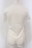 画像2: INGEBORG / ドットチュールカメリアTシャツ 9 シロ O-25-05-22-072-LO-TS-IG-OS (2)