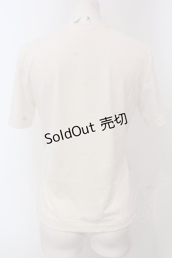 画像3: INGEBORG / ネックレスプリントTシャツ 9 オフシロ O-25-05-22-073-LO-TS-IG-OS (3)
