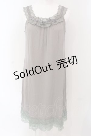 画像: INGEBORG / はしごレースインナーワンピース  ヒレー O-25-05-22-081-LO-OP-IG-OS