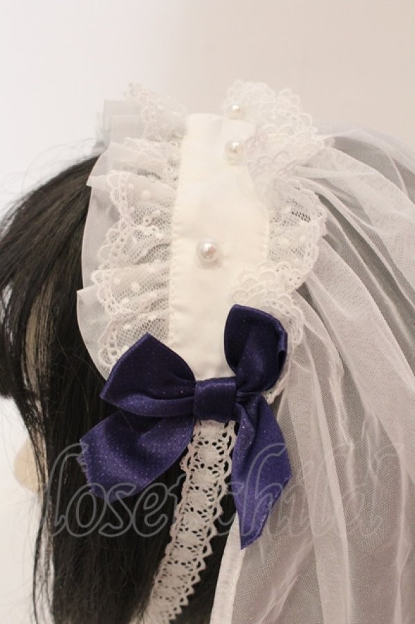 画像4: Angelic Pretty / シスターベールヘッドドレス  シロ O-25-05-22-011-AP-AC-IG-OS (4)