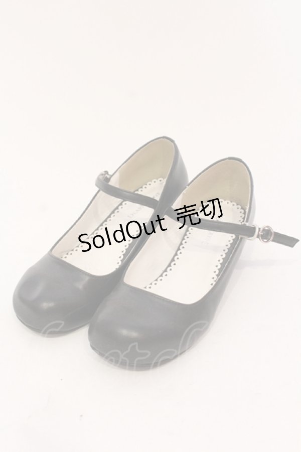 画像1: Dear My Love / 3cmヒールロリータパンプス 24.5cm クロ O-25-05-22-014-EL-SH-IG-OS (1)