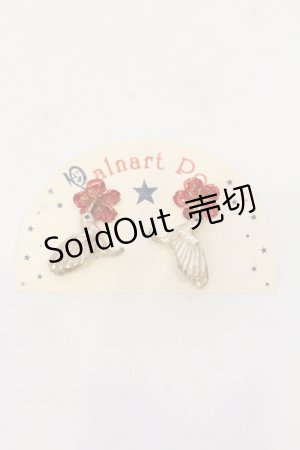 画像: Palnart Poc / ハミングバードピアス  ゴールド×レッド O-25-05-22-022-LO-AC-IG-OS