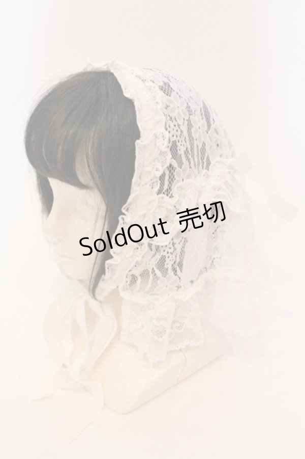 画像1: axes femme / マルチWAYバブーシュカ  シロ O-25-05-22-003-AX-ZA-OW-OS (1)