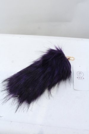 画像: axes femme POETIQUE / フェイクファーしっぽチャーム  パープル O-25-05-23-010-AX-ZA-OW-OS