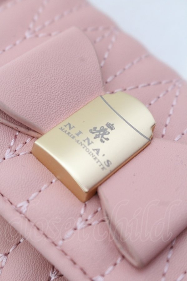 画像2: ｍ petit by misako / 青木美沙子×NINA’S三つ折り財布  ピンク O-25-05-23-001-LO-ZA-IG-OS (2)