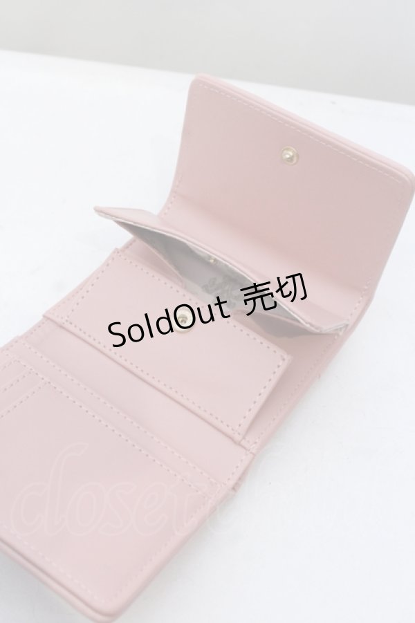 画像3: ｍ petit by misako / 青木美沙子×NINA’S三つ折り財布  ピンク O-25-05-23-001-LO-ZA-IG-ZT434-F004 (3)