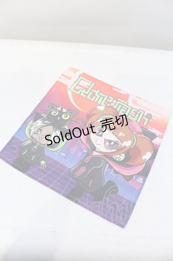 画像1: Qutie Frash / アメQガチャハンドタオル  サイバーママ O-25-05-23-025-QU-ZA-IG-ZT445-F006 (1)
