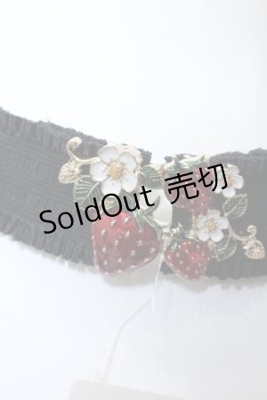 画像: axes femme POETIQUE / いちごゴムベルト  ゴールド O-25-05-23-038-AX-ZA-OW-OS