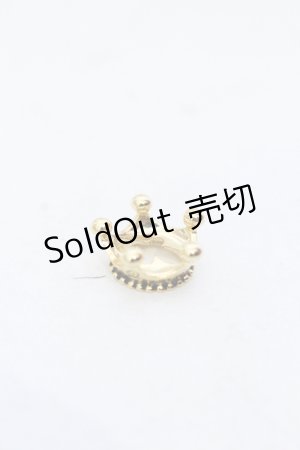 画像: Q-pot. / ドリーミーQクラウンチャーム  ゴールド O-25-05-23-043-QP-AC-IG-OS