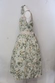 画像3: Forest Wardrobe / 森林の休日ジャンパースカート 2XL 緑花花 O-25-05-26-033-LO-OP-YM-OS (3)