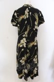 画像3: INGEBORG / 水仙ptレーヨンワンピース  クロ O-25-05-26-053-LO-OP-OW-OS (3)