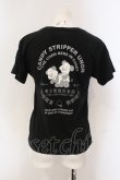 画像2: Candy Stripper / TOKYO PANDA CLUB TEE　Tシャツ S ブラック O-25-05-26-059-PU-TO-OW-OS (2)