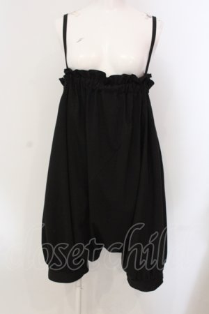 画像: PEACE NOW / ギャザーサルエルパンツ M ブラック O-25-05-26-075-PU-PA-OW-OS