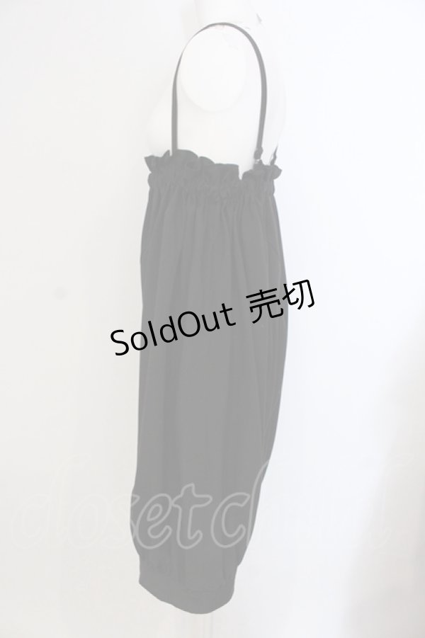 画像2: PEACE NOW / ギャザーサルエルパンツ M ブラック O-25-05-26-075-PU-PA-OW-ZS (2)