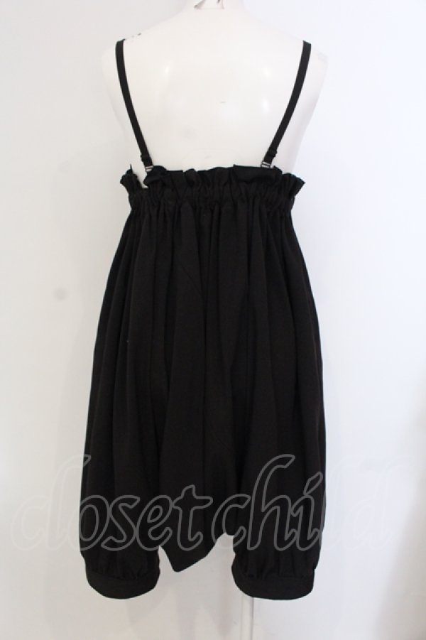 画像3: PEACE NOW / ギャザーサルエルパンツ M ブラック O-25-05-26-075-PU-PA-OW-ZS (3)
