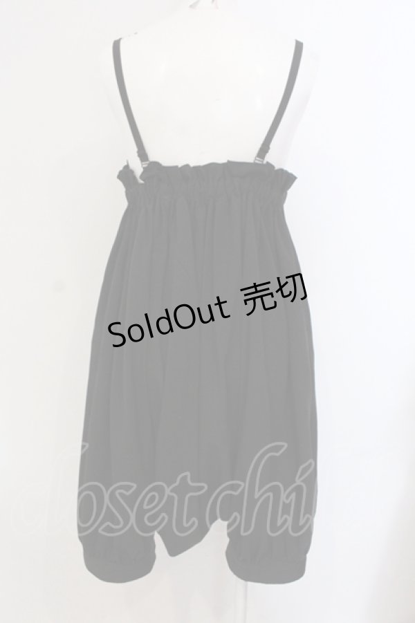 画像3: PEACE NOW / ギャザーサルエルパンツ M ブラック O-25-05-26-075-PU-PA-OW-ZS (3)