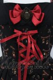 画像2: ALICE and the PIRATES / 天幕裏の赤ずきん柄ジャンパースカートI  クロ O-25-05-26-081-PA-OP-OW-OS (2)