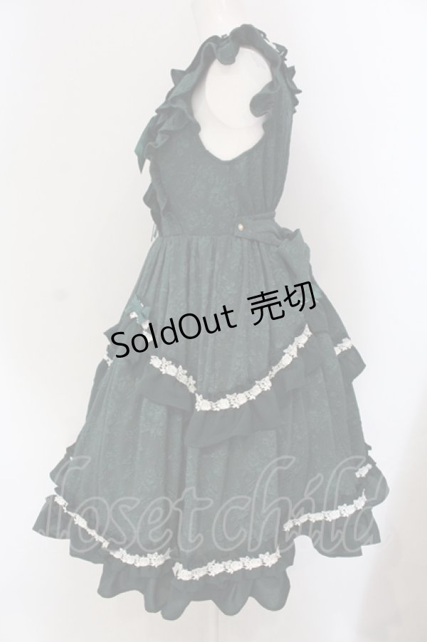 画像3: axes femme kawaii / レディローズジャンスカ M グリーン O-25-05-26-083-AX-OP-OW-OS (3)