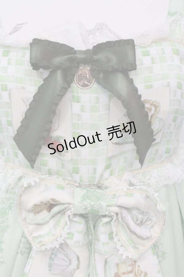 画像2: BABY,THE STARS SHINE BRIGHT / 覚めない夢をみるための Re・ci・pe Shirlyジャンパースカート  ミント O-25-05-26-089-BA-OP-IG-OS (2)