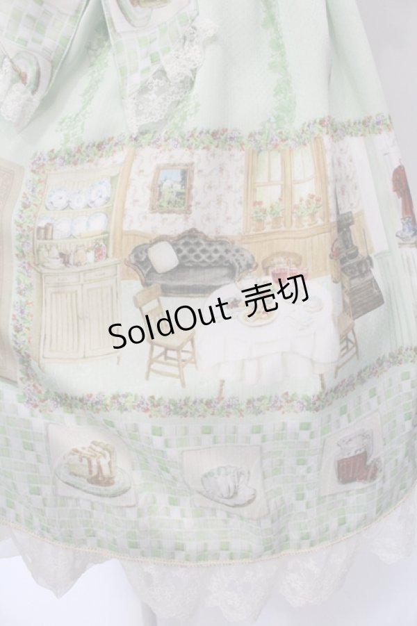 画像3: BABY,THE STARS SHINE BRIGHT / 覚めない夢をみるための Re・ci・pe Shirlyジャンパースカート  ミント O-25-05-26-089-BA-OP-IG-OS (3)