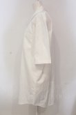 画像2: KMK / バイカラーシャツ  ホワイト×サックス O-25-05-26-108-PU-BL-OW-OS (2)