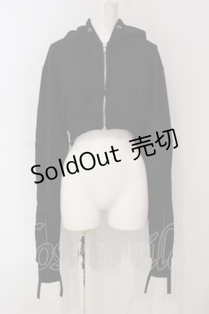 画像: Melt the lady / レイヤードパーカー F クロ O-25-05-26-112-PU-TO-OW-OS