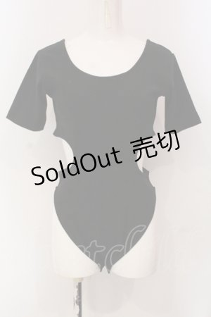 画像: 【SALE】Melt the lady / ボディスーツ F クロ O-25-05-26-114-PU-TO-OW-ZT210